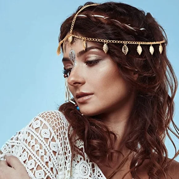 Boutique | Accessories | 8 Pieces Gold Head Chain Jewelry 